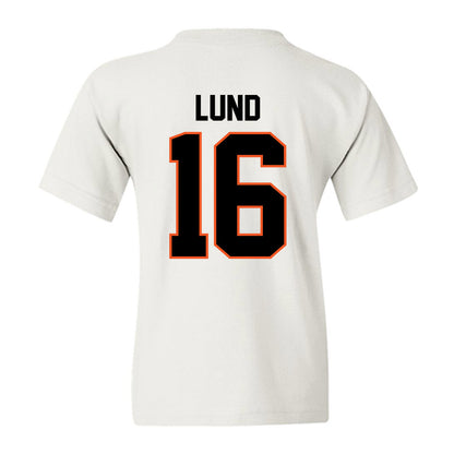 Oklahoma State - NCAA Baseball : Ethan Lund - Classic Shersey Youth T-Shirt-2