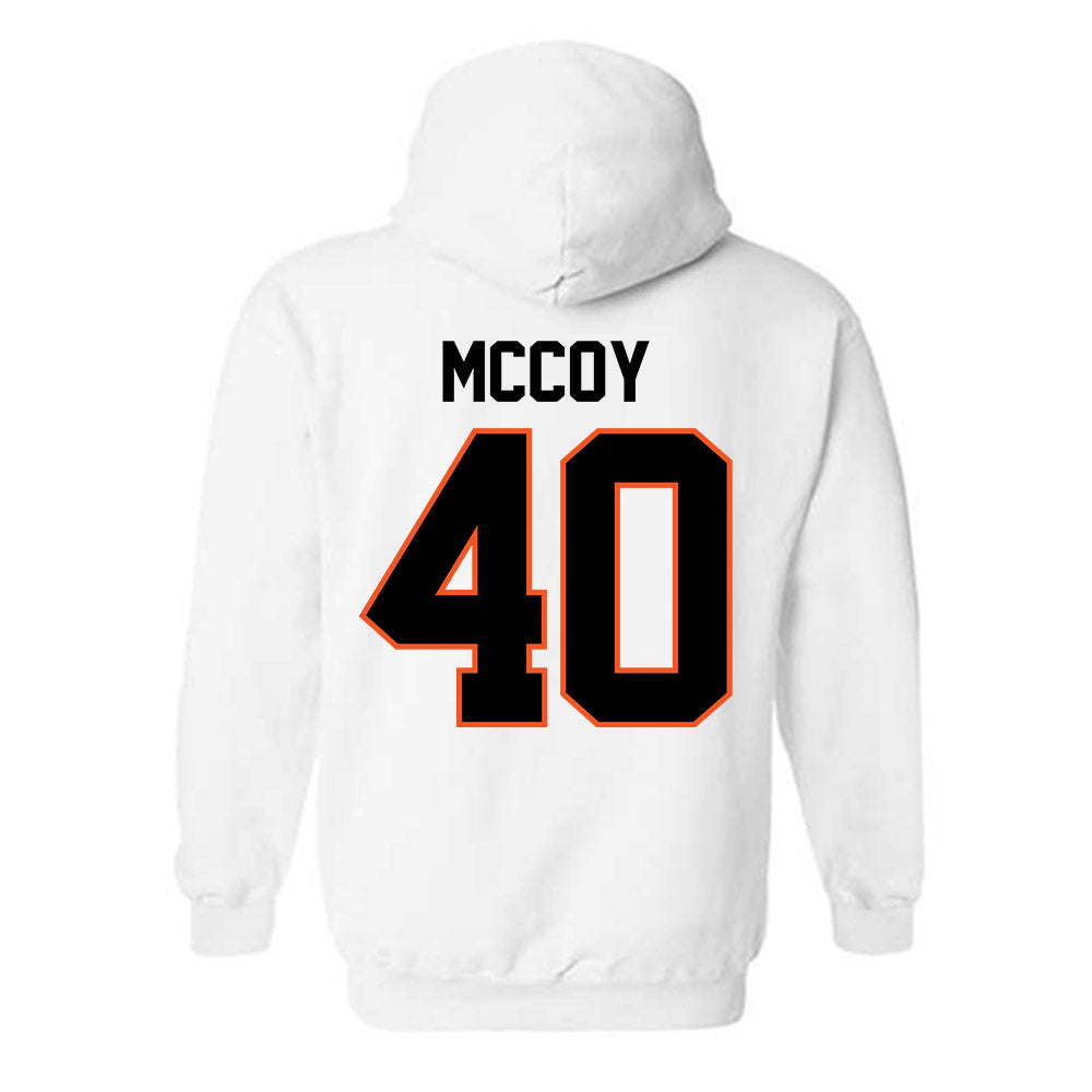 Oklahoma State - NCAA Football : Taje McCoy - Classic Shersey Hooded Sweatshirt-1