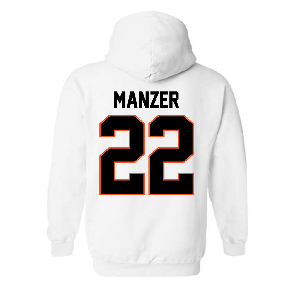 Oklahoma State - NCAA Men's Basketball : Brooks Manzer - Classic Shersey Hooded Sweatshirt