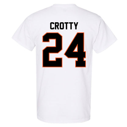 Oklahoma State - NCAA Men's Basketball : Ryan Crotty - Classic Shersey T-Shirt-1