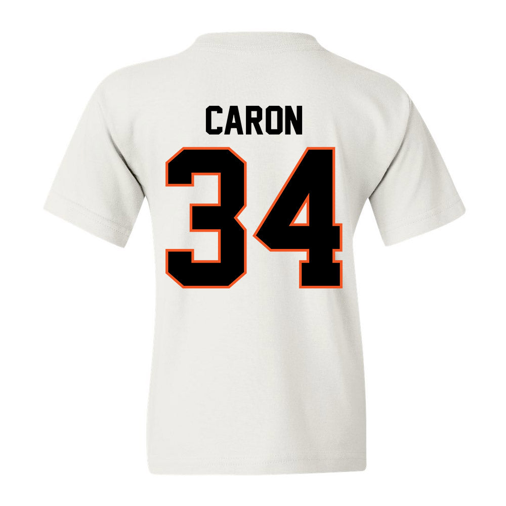 Oklahoma State - NCAA Men's Basketball : Tyler Caron - Classic Shersey Youth T-Shirt