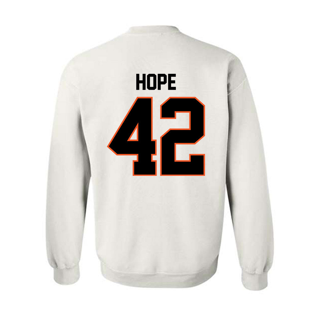 Oklahoma State - NCAA Baseball : Jett Hope - Classic Shersey Crewneck Sweatshirt-1