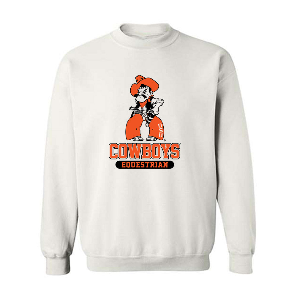 Oklahoma State - NCAA Equestrian : Alie Hunter - Classic Shersey Crewneck Sweatshirt-0