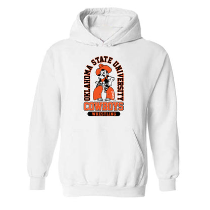 Oklahoma State - NCAA Wrestling : JJ Mccomas - Classic Shersey Hooded Sweatshirt-0