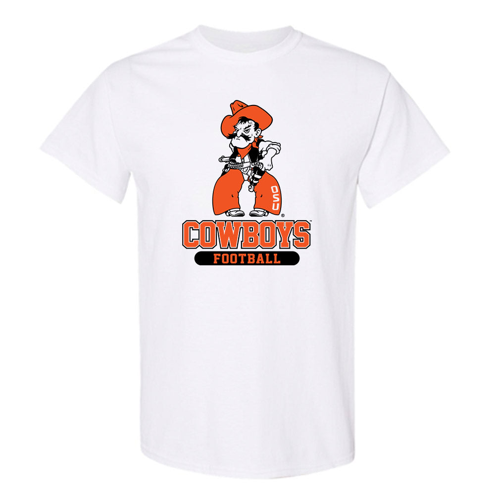 Oklahoma State - NCAA Football : Jaylin Davies - Classic Shersey T-Shirt-0
