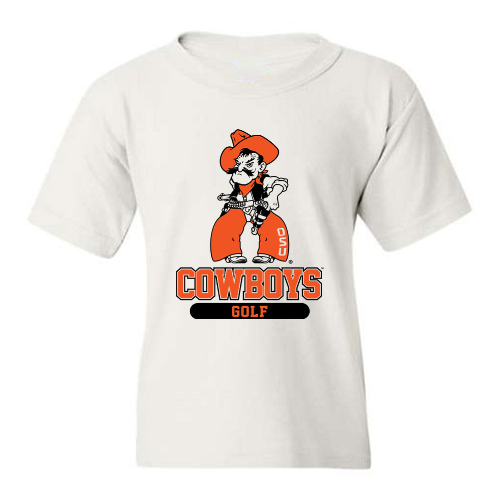 Oklahoma State - NCAA Men's Golf : Preston Stout - Classic Shersey Youth T-Shirt