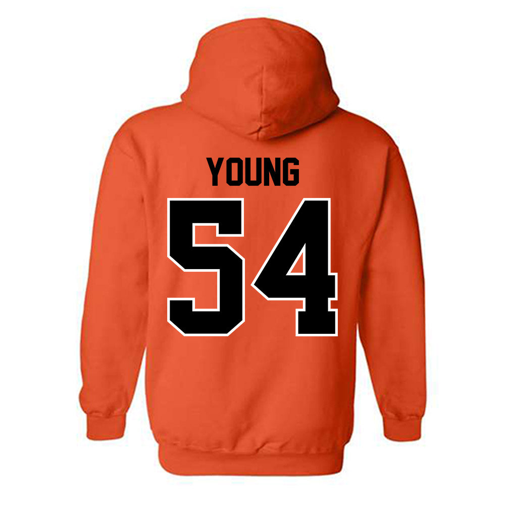 Oklahoma State - NCAA Football : Austin Young - Hooded Sweatshirt