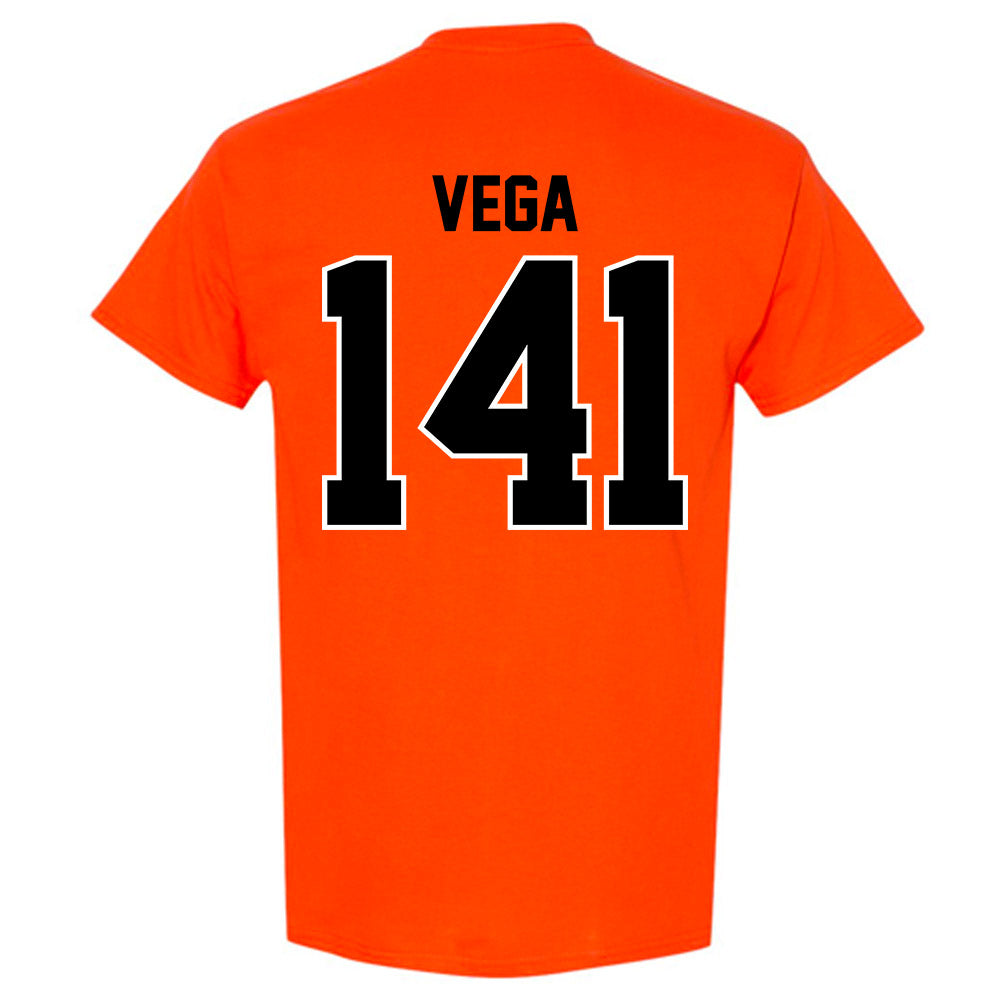 Oklahoma State - NCAA Wrestling : Sergio Vega - Classic Shersey T-Shirt-1