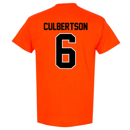 Oklahoma State - NCAA Baseball : Drew Culbertson - Classic Shersey T-Shirt-1