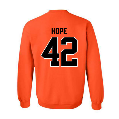 Oklahoma State - NCAA Baseball : Jett Hope - Classic Shersey Crewneck Sweatshirt-1