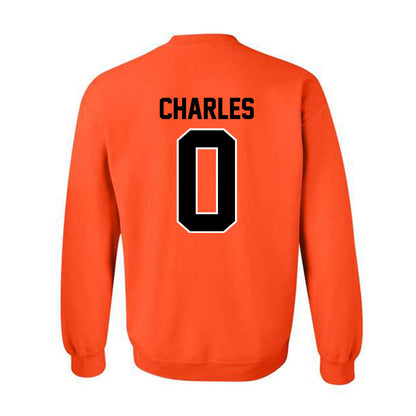 Oklahoma State - NCAA Football : Malik Charles - Classic Shersey Crewneck Sweatshirt-1
