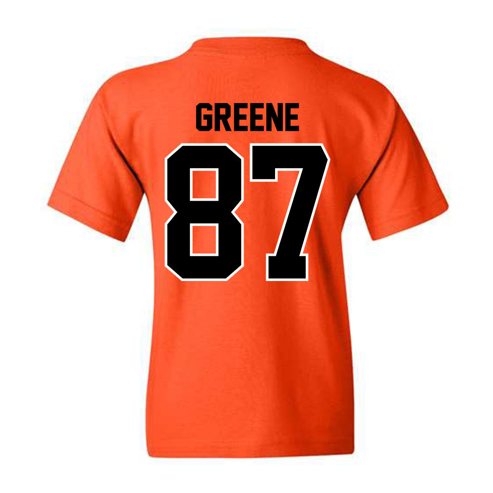 Oklahoma State - NCAA Football : Cutter Greene - Youth T-Shirt