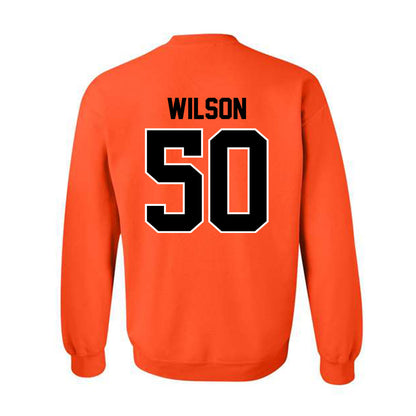 Oklahoma State - NCAA Football : Gunnar Wilson - Classic Shersey Crewneck Sweatshirt