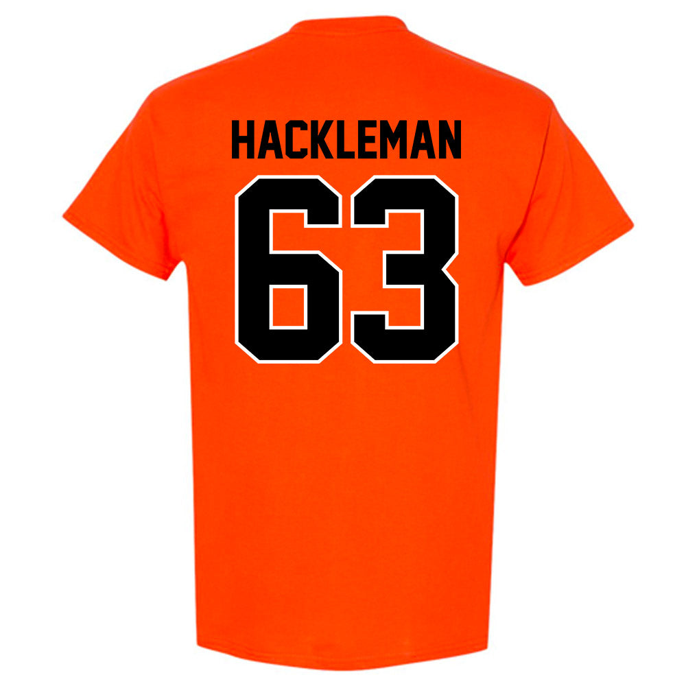 Oklahoma State - NCAA Football : Caleb Hackleman - T-Shirt