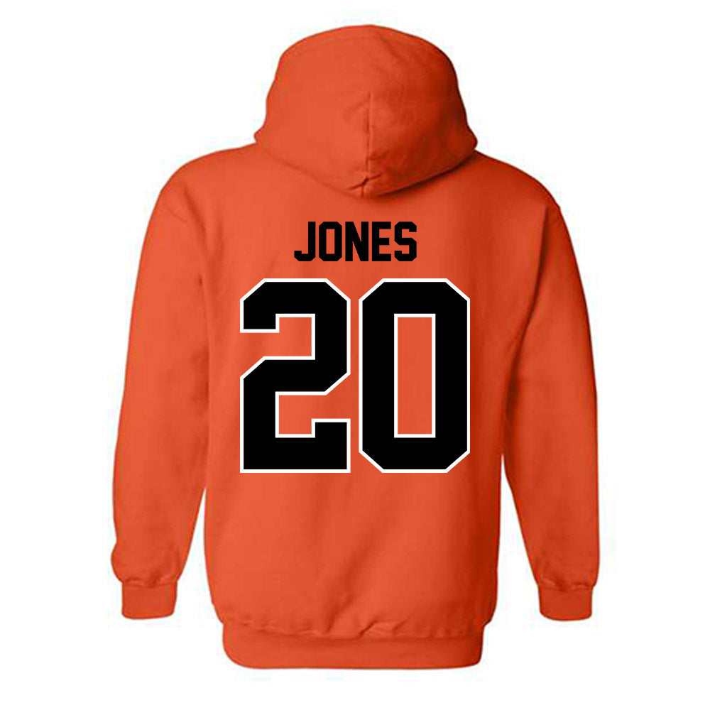 Oklahoma State - NCAA Women's Basketball : Stacie Jones - Classic Shersey Hooded Sweatshirt-1