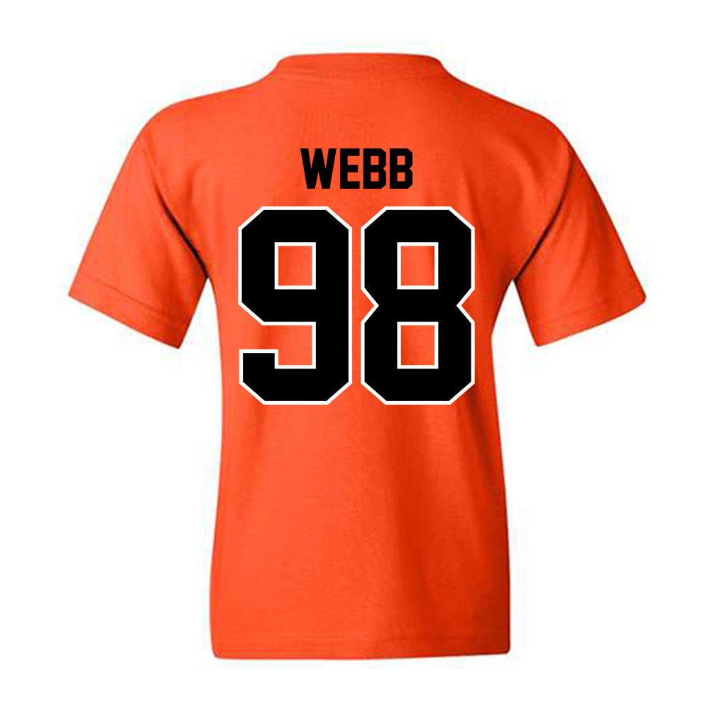 Oklahoma State - NCAA Football : Luke Webb - Classic Shersey Youth T-Shirt-1