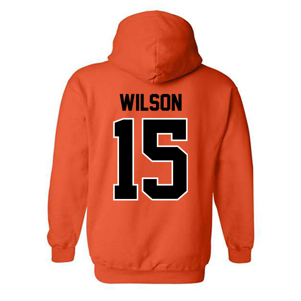 Oklahoma State - NCAA Women's Soccer : Kate Wilson - Classic Shersey Hooded Sweatshirt