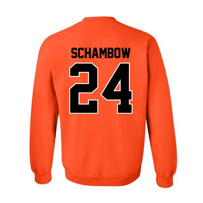 Oklahoma State - NCAA Baseball : Quinn Schambow - Classic Shersey Crewneck Sweatshirt-1