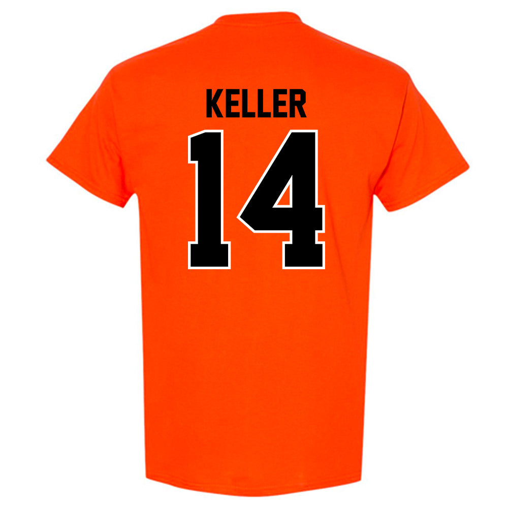 Oklahoma State - NCAA Men's Basketball : Jamyron Keller - Classic Shersey T-Shirt-1