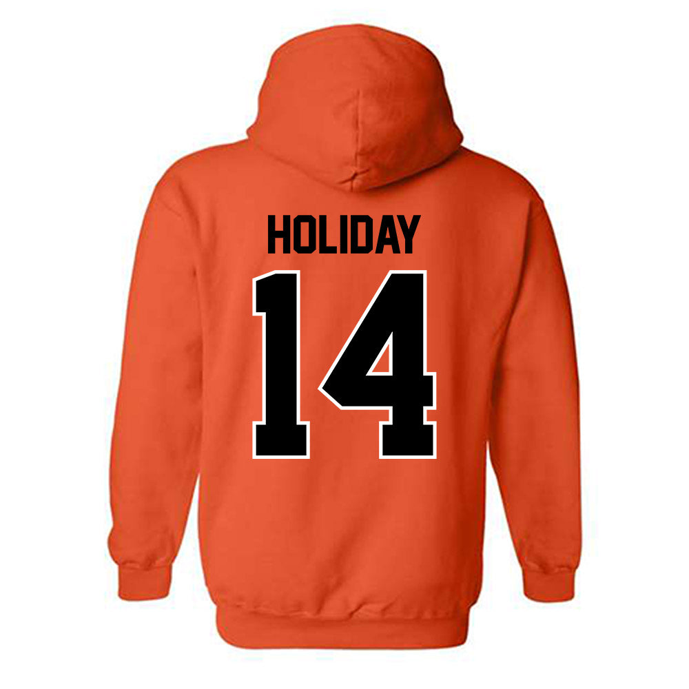 Oklahoma State - NCAA Baseball : Brian Holiday - Hooded Sweatshirt Classic Shersey