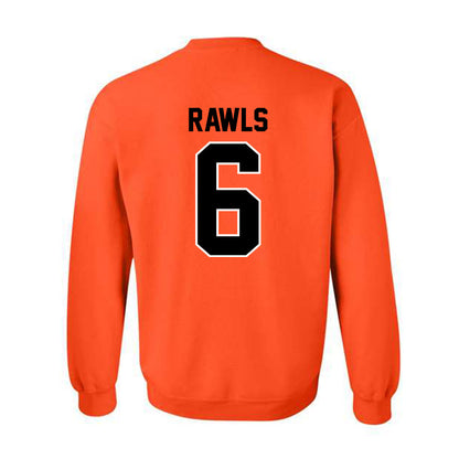 Oklahoma State - NCAA Football : Brandon Rawls - Classic Shersey Crewneck Sweatshirt-1