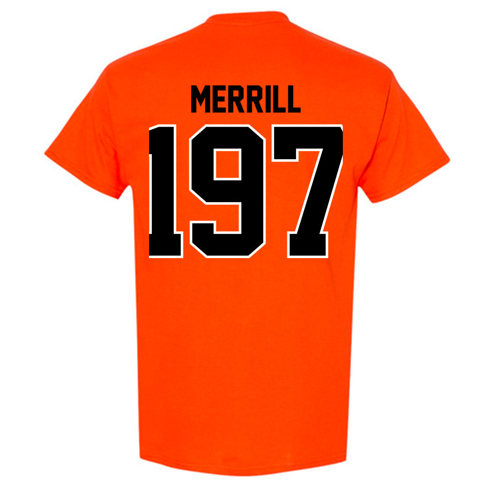 Oklahoma State - NCAA Wrestling : Cody Merrill - Classic Shersey T-Shirt-1