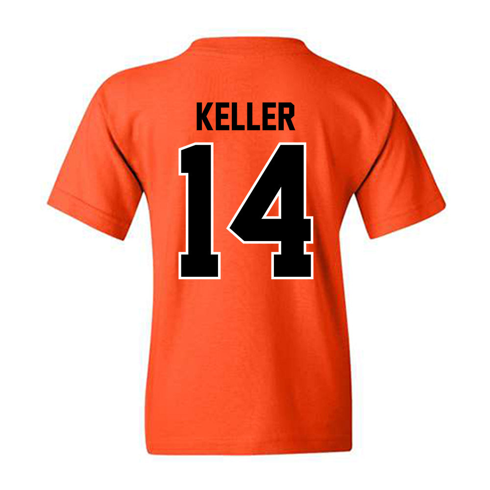 Oklahoma State - NCAA Men's Basketball : Jamyron Keller - Classic Shersey Youth T-Shirt-1