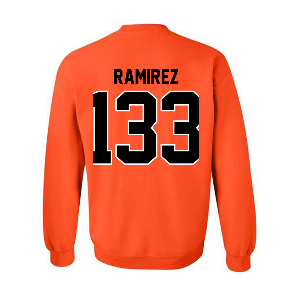 Oklahoma State - NCAA Wrestling : Ronnie Ramirez - Classic Shersey Crewneck Sweatshirt-1