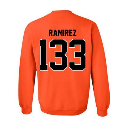 Oklahoma State - NCAA Wrestling : Ronnie Ramirez - Classic Shersey Crewneck Sweatshirt-1