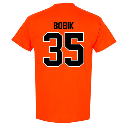 Oklahoma State - NCAA Men's Basketball : Jaxton Bobik - Classic Shersey T-Shirt-1