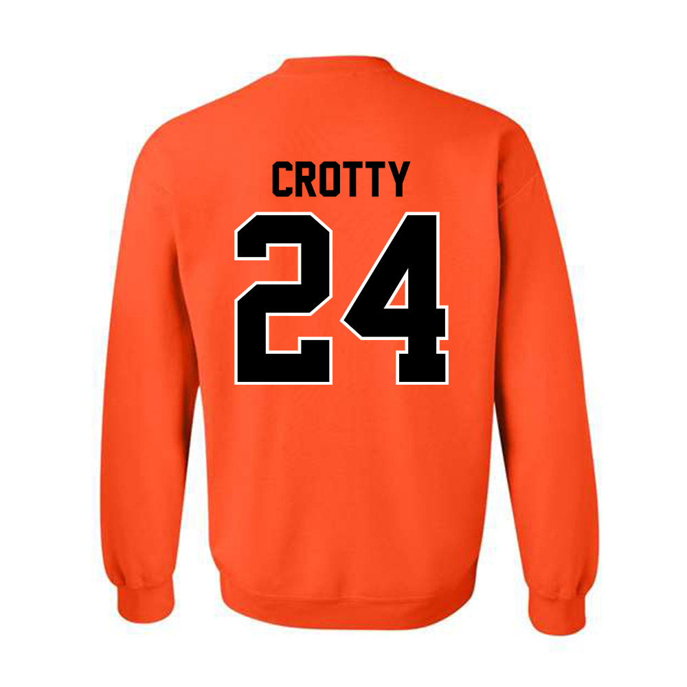 Oklahoma State - NCAA Men's Basketball : Ryan Crotty - Classic Shersey Crewneck Sweatshirt-1