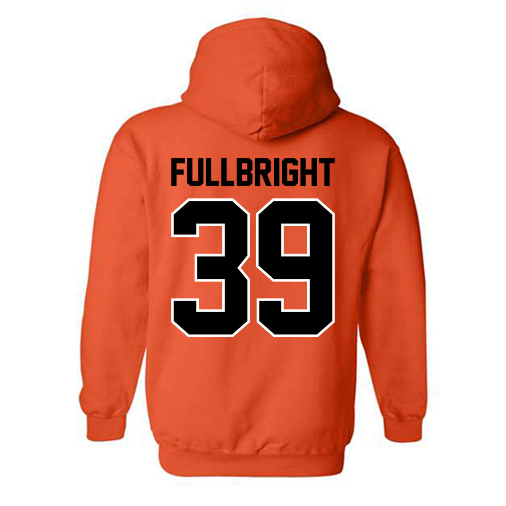 Oklahoma State - NCAA Football : Draden Fullbright - Classic Shersey Hooded Sweatshirt-1