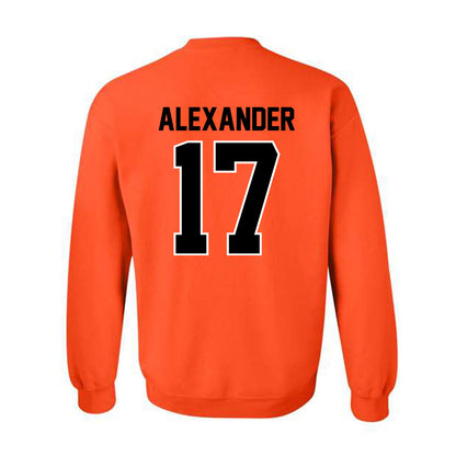 Oklahoma State - NCAA Baseball : Elijah Alexander - Classic Shersey Crewneck Sweatshirt