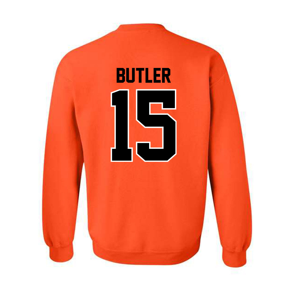 Oklahoma State - NCAA Women's Basketball : Brenna Butler - Classic Shersey Crewneck Sweatshirt-1