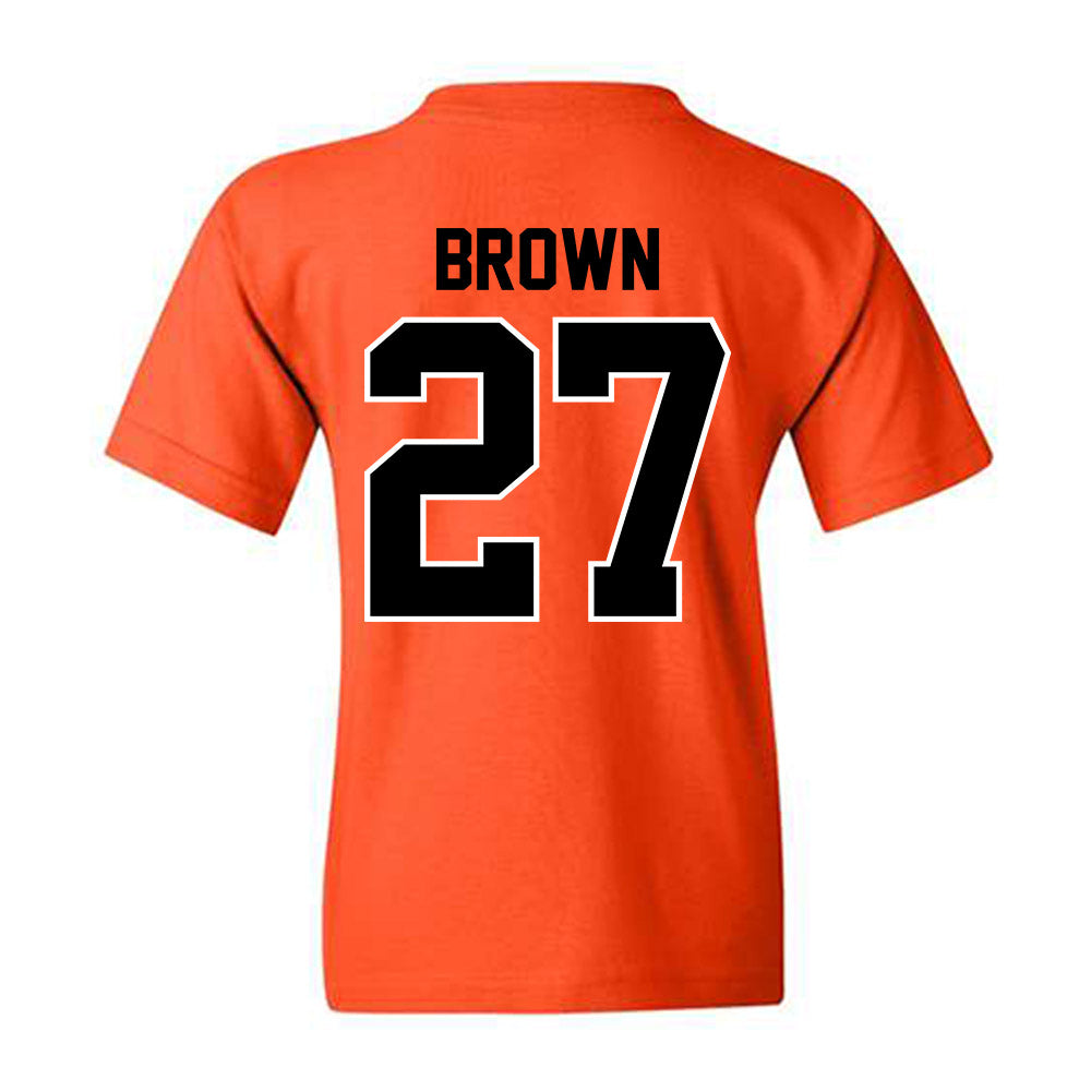 Oklahoma State - NCAA Baseball : Matthew Brown - Classic Shersey Youth T-Shirt-1