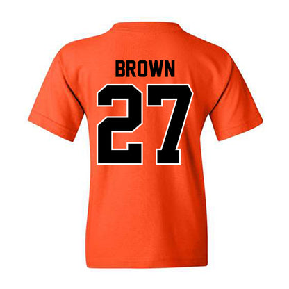 Oklahoma State - NCAA Baseball : Matthew Brown - Classic Shersey Youth T-Shirt-1