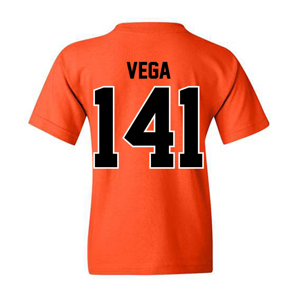 Oklahoma State - NCAA Wrestling : Sergio Vega - Classic Shersey Youth T-Shirt-1