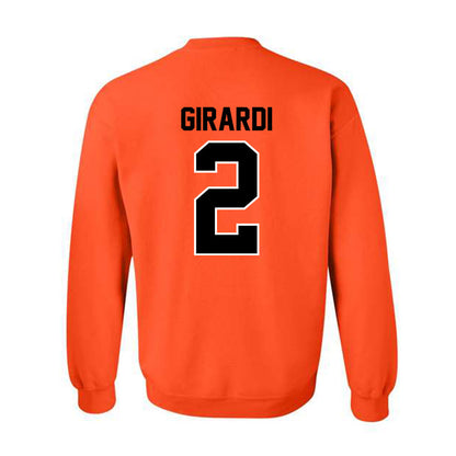 Oklahoma State - NCAA Women's Basketball : Lena Girardi - Classic Shersey Crewneck Sweatshirt-1