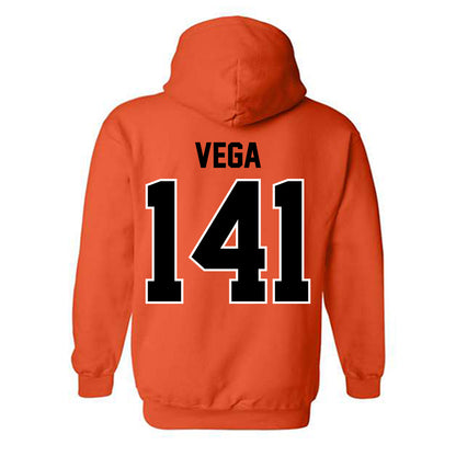 Oklahoma State - NCAA Wrestling : Sergio Vega - Classic Shersey Hooded Sweatshirt-1