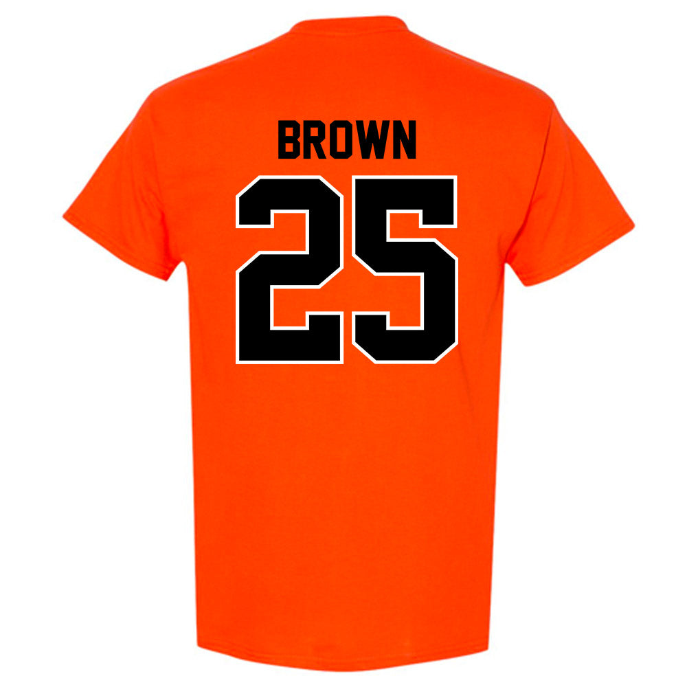 Oklahoma State - NCAA Women's Soccer : Jazmin Brown - Classic Shersey T-Shirt-1