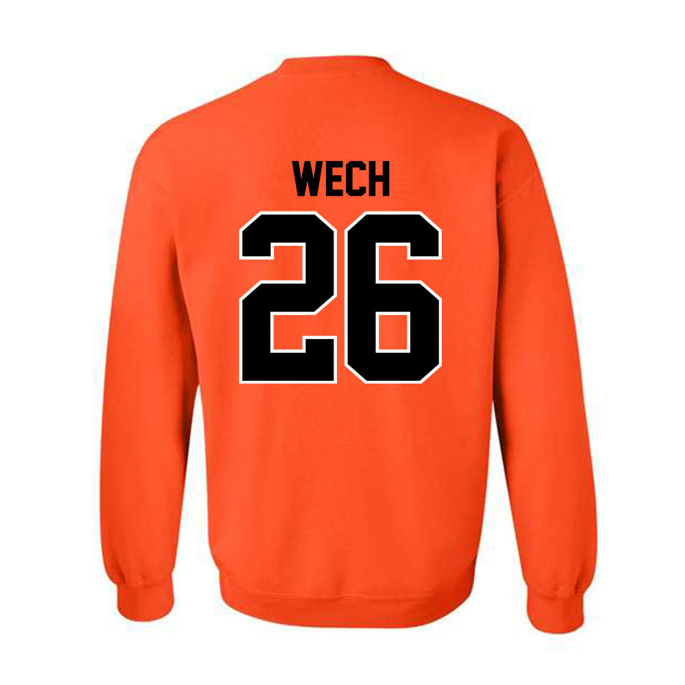 Oklahoma State - NCAA Baseball : Noah Wech - Classic Shersey Crewneck Sweatshirt-1