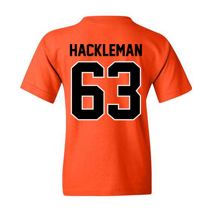 Oklahoma State - NCAA Football : Caleb Hackleman - Youth T-Shirt