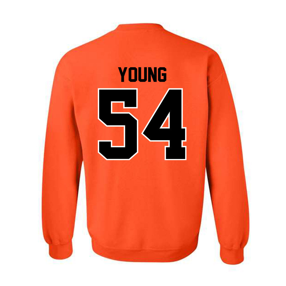 Oklahoma State - NCAA Football : Austin Young - Crewneck Sweatshirt