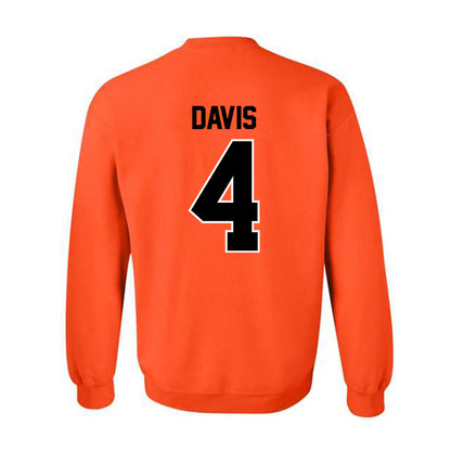 Oklahoma State - NCAA Men's Basketball : Davonte Davis - Classic Shersey Crewneck Sweatshirt-1