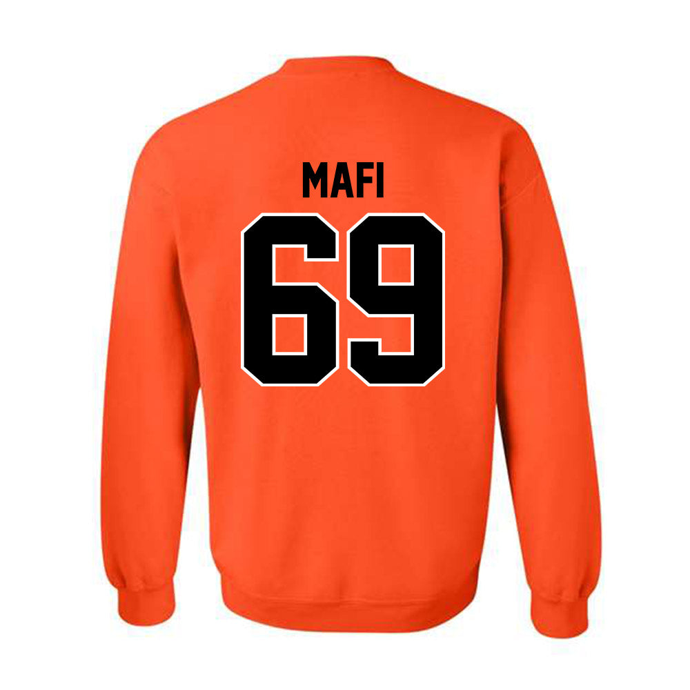 Oklahoma State - NCAA Football : Nuku Mafi - Classic Shersey Crewneck Sweatshirt