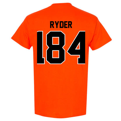 Oklahoma State - NCAA Wrestling : Zack Ryder - Classic Shersey T-Shirt-1
