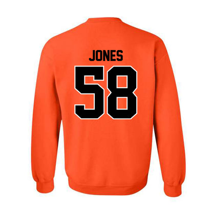 Oklahoma State - NCAA Football : Kaden Jones - Crewneck Sweatshirt Classic Shersey