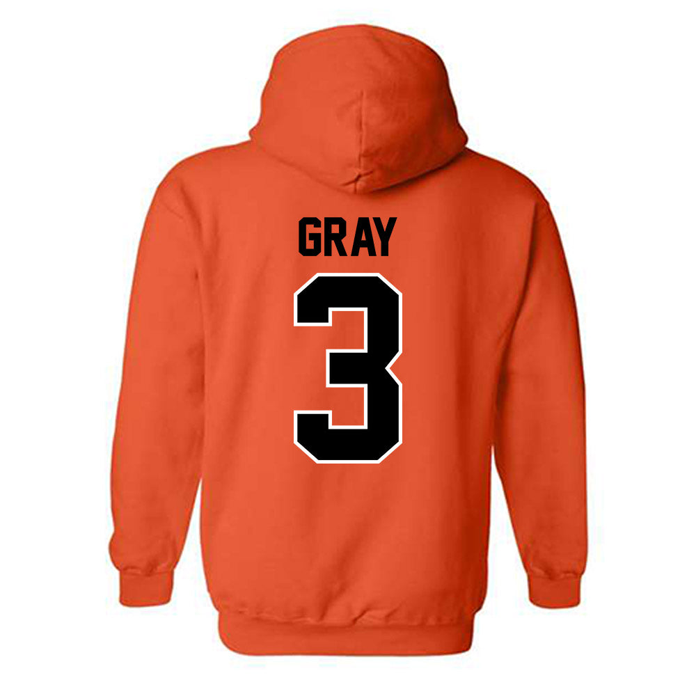 Oklahoma State - NCAA Women's Basketball : Micah Gray - Classic Shersey Hooded Sweatshirt-1