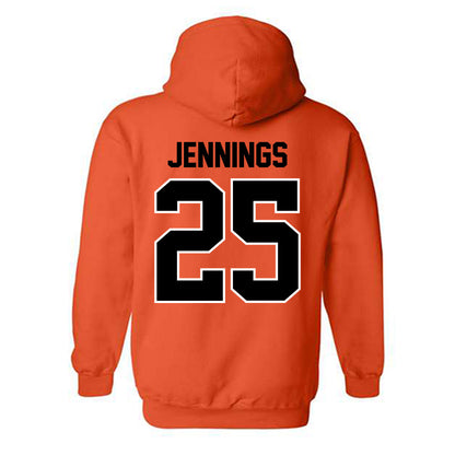 Oklahoma State - NCAA Men's Basketball : Robert Jennings - Classic Shersey Hooded Sweatshirt