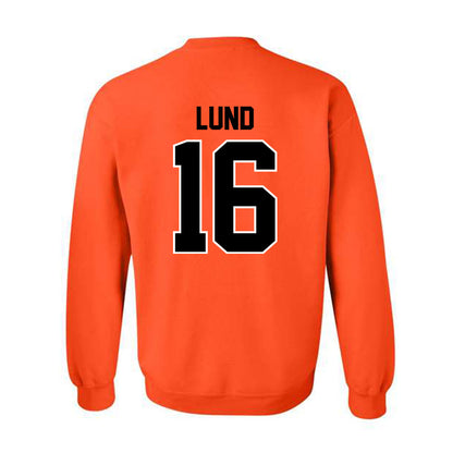 Oklahoma State - NCAA Baseball : Ethan Lund - Classic Shersey Crewneck Sweatshirt-1
